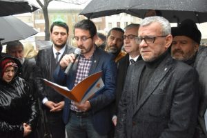Bursa'da 28 Şubat'ın yıl d&ouml;n&uuml;m&uuml;nde basın a&ccedil;ıklaması