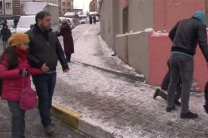 İstanbulluların karla imtihanı
