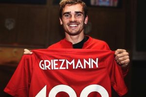 Griezmann artık 100'ler kul&uuml;b&uuml;nde