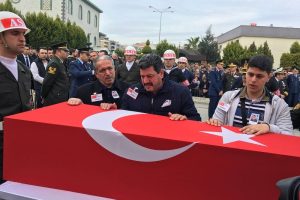 Afrin şehidi Hatay'da son yolculuğuna uğurlandı