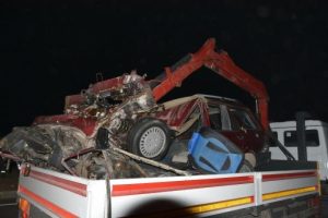 Malatya'da trafik kazası: 2 &ouml;l&uuml;, 4 yaralı