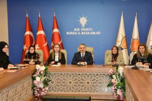 AK Parti Bursa İl Başkanı Salman: 'Yeni hedefler yolunda hep birlikte ilerleyeceğiz"