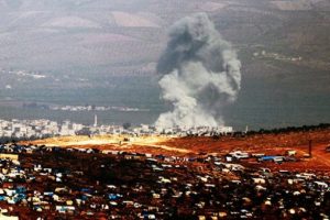 Birlikler yaklaşıyor, u&ccedil;aklar vuruyor