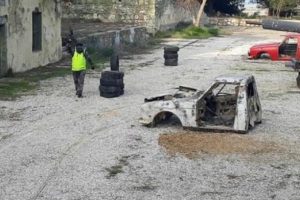 &Ccedil;anakkale'de tarihi tabyada 'paintball' oynanması tepkilere neden oldu