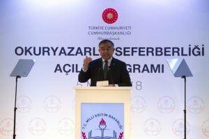 Okuryazarlık seferberliğinde sayı 275 bin 282 kişiye ulaştı