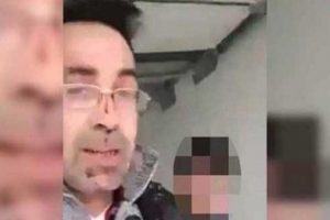 Karısını &ouml;ld&uuml;r&uuml;p, Facebook'tan yayın yaptı!