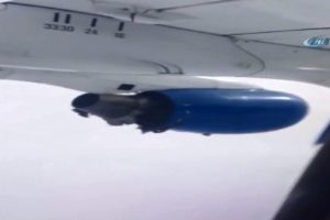 Yolcu u&ccedil;ağında korku dolu anlar