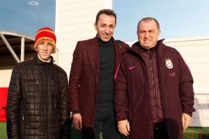 Murat S&ouml;k&uuml;k Galatasaray antrenmanında