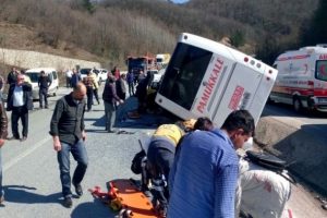 Bursa'da 7 Mart'ta &ouml;len 7 kadın iş&ccedil;i dualarla anıldı!