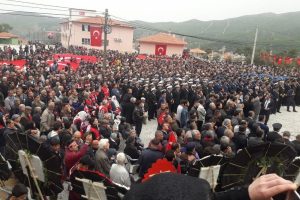Muğla şehidini zeytin dallarıyla uğurladı