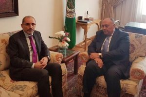 &Uuml;rd&uuml;n Dışişleri Bakanı Safadi, Mısırlı mevkidaşıyla g&ouml;r&uuml;şt&uuml;