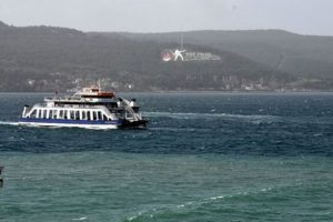 &Ccedil;anakkale Boğazı'nın rengi değişti