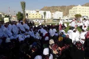 Bursalı Umrecilerden Arafat'ta Afrin kahramanlarına dua