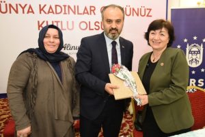 Bursa'da Başkan Aktaş'tan '8 Mart D&uuml;nya Kadınlar G&uuml;n&uuml;' tebriği