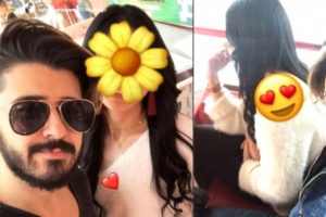 Emrah'ın oğlu, fotoğraf paylaşıp sevgilisinin y&uuml;z&uuml;n&uuml; gizledi