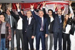 MHP Genel Sekreteri B&uuml;y&uuml;kataman Bursa'da: 'K&ouml;şeye sıkıştılar'