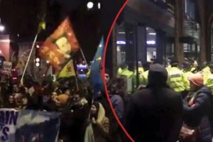 PYD/PKK yandaşları tren istasyonlarını işgal etti!