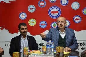 Memur-Sen'in konuğu Bursa İznik Belediye Başkanı Sargın oldu