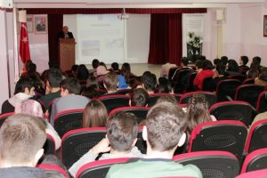 İMO Bursa Şube Başkanı Albayrak, Gürsu'da öğrencilerle buluştu