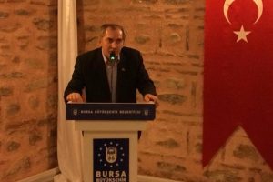Kosovalı tarihçi Uka Bursa'da Bilge Kral Aliya'yı anlattı
