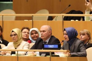 Bakan Kaya, BM Genel Kurulu'nda konuştu