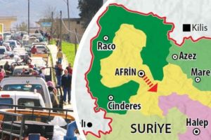 TSK duyurdu: Afrin kuşatıldı, güvenlik koridoru oluşturuldu