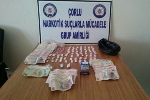 Çorlu'da uyuşturucu operasyonu: 3 gözaltı