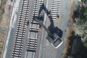 Gebze-Haydarpaşa hattındaki &ccedil;alışmalarda son durum g&ouml;r&uuml;nt&uuml;lendi