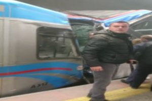 Tramvay kazasının yeni g&ouml;r&uuml;nt&uuml;leri ortaya &ccedil;ıktı