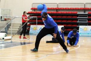 Alanya'da goalball m&uuml;sabakaları sona erdi