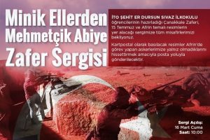 Minik ellerden asker abilerine anlamlı destek