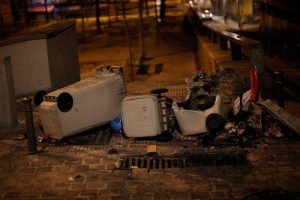 İspanya'da g&ouml;&ccedil;menin &ouml;lmesi &uuml;zerine sokak g&ouml;sterileri yaşandı