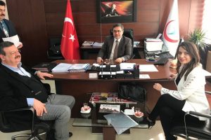 MHP Bursa'dan İl Sağlık M&uuml;d&uuml;rl&uuml;ğ&uuml;'ne ziyaret
