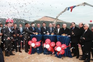 Bursa Gemlik'te Arif Nihat Asya Okulunun temeli atıldı