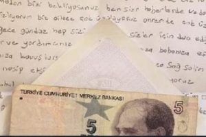 Afrin'deki kahramanları ağlatan mektup!