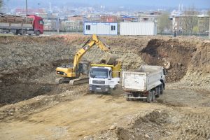 Bursa'da Yıldırım Bayezid Meydan ve Gen&ccedil;lik Merkezi'nin inşaatı başladı