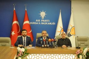 AK Parti Bursa İl Başkanı Salman: Yaşlılara servetimiz olarak bakıyoruz
