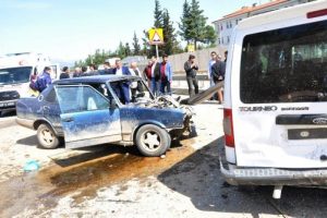 Gaziantep'te zincirleme kaza!