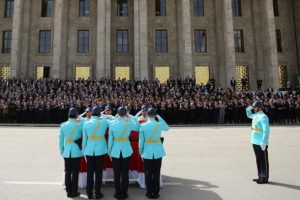 Hasan Celal G&uuml;zel i&ccedil;in TBMM'de t&ouml;ren