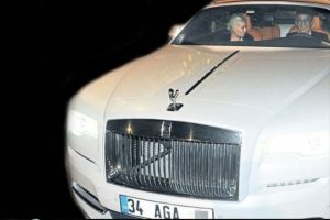 Ali Ağaoğlu'nun 6 milyon liralık arabası