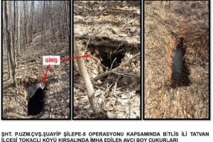 Bitlis'te 15 kilo PKK patlayıcısı ele ge&ccedil;irildi