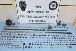 Tarihi eser ka&ccedil;ak&ccedil;ılarına operasyon