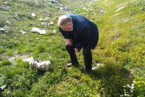 Denizli'de &ccedil;obanlar kurutma kanalında 'Atat&uuml;rk' b&uuml;st&uuml; buldu