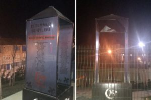15 Temmuz Şehitler Anıtı'na &ccedil;irkin saldırı