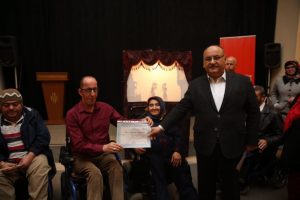 500 Yıllık G&ouml;lge Oyunu engelli vatandaşlarca sahnelendi