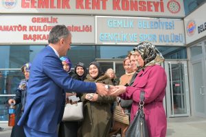 Bursa Gemlik'te atık yağ projesine destek