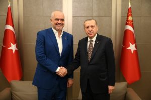 Arnavutluk Başbakanı Rama'yı kabul etti
