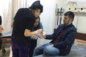 Havai fişekli kandil kutlamasında 20 kişi yaralandı