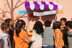 Elazığ'da 'D&uuml;r&uuml;stl&uuml;k Manavı' &ouml;ğrencilerin ilgi odağı oldu