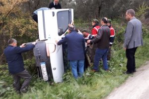 Bursa'da trafik kazasında bir kişi yaralandı